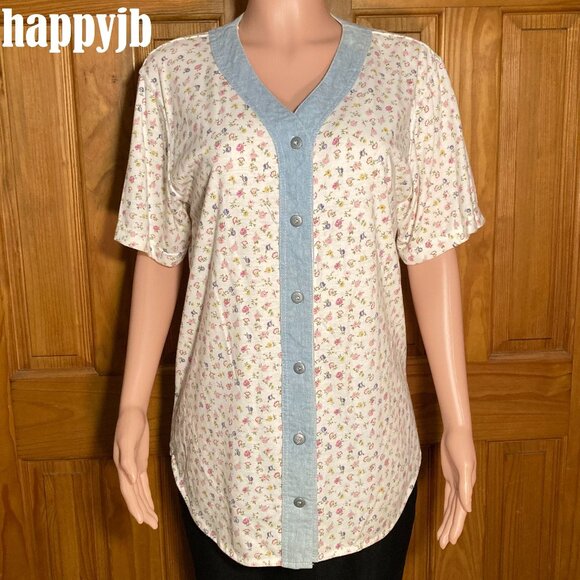 EUC Vintage chic Top Size M - Picture 2 of 11